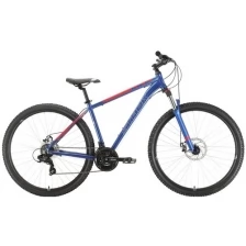 Велосипед STARK Hunter 29.2 D-18"-22г.(голубой-красный)